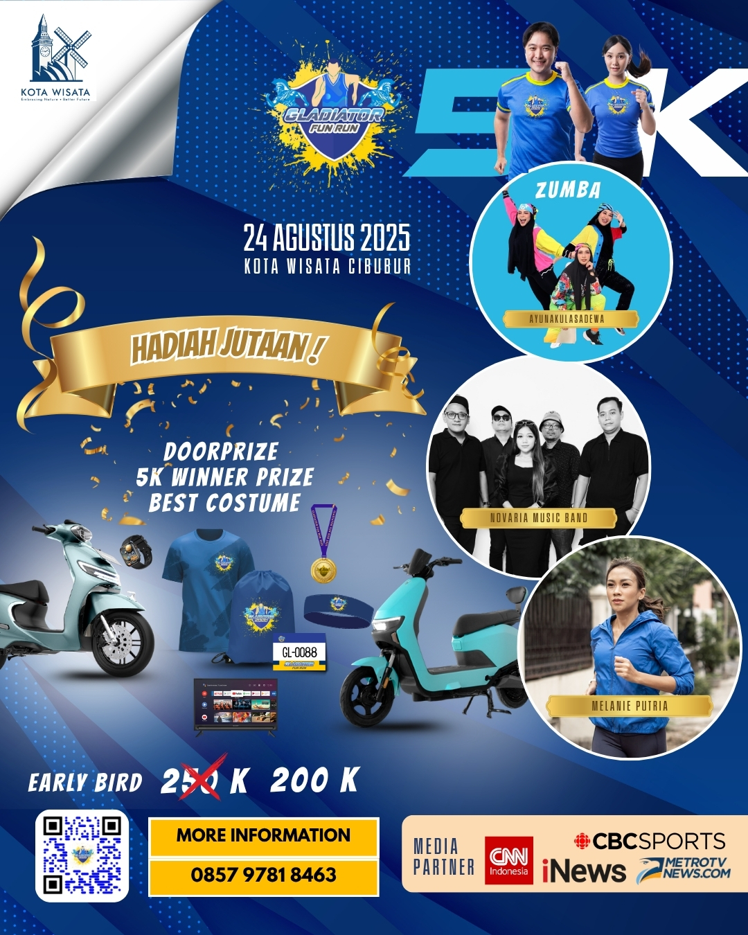 Gladiator Fun Run - Key Visual